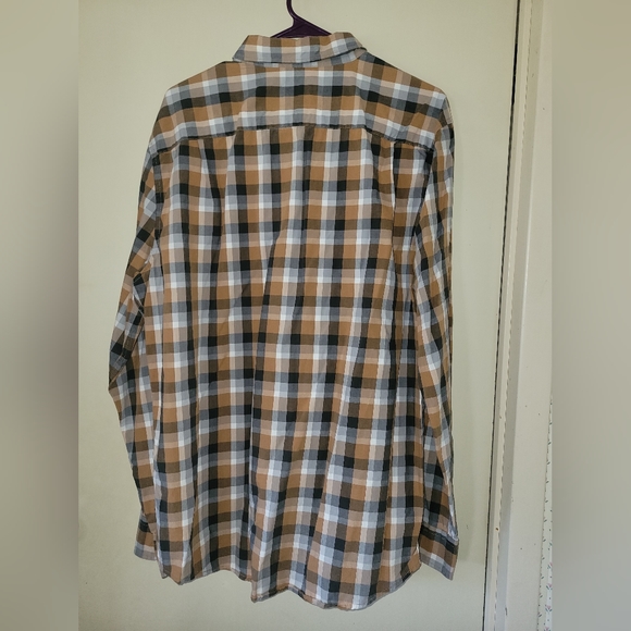 American eagle men's Long Sleeve button up flannel shirt - Picture 3 of 3